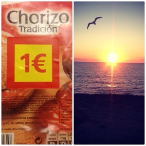 Chorizo and Sunsets